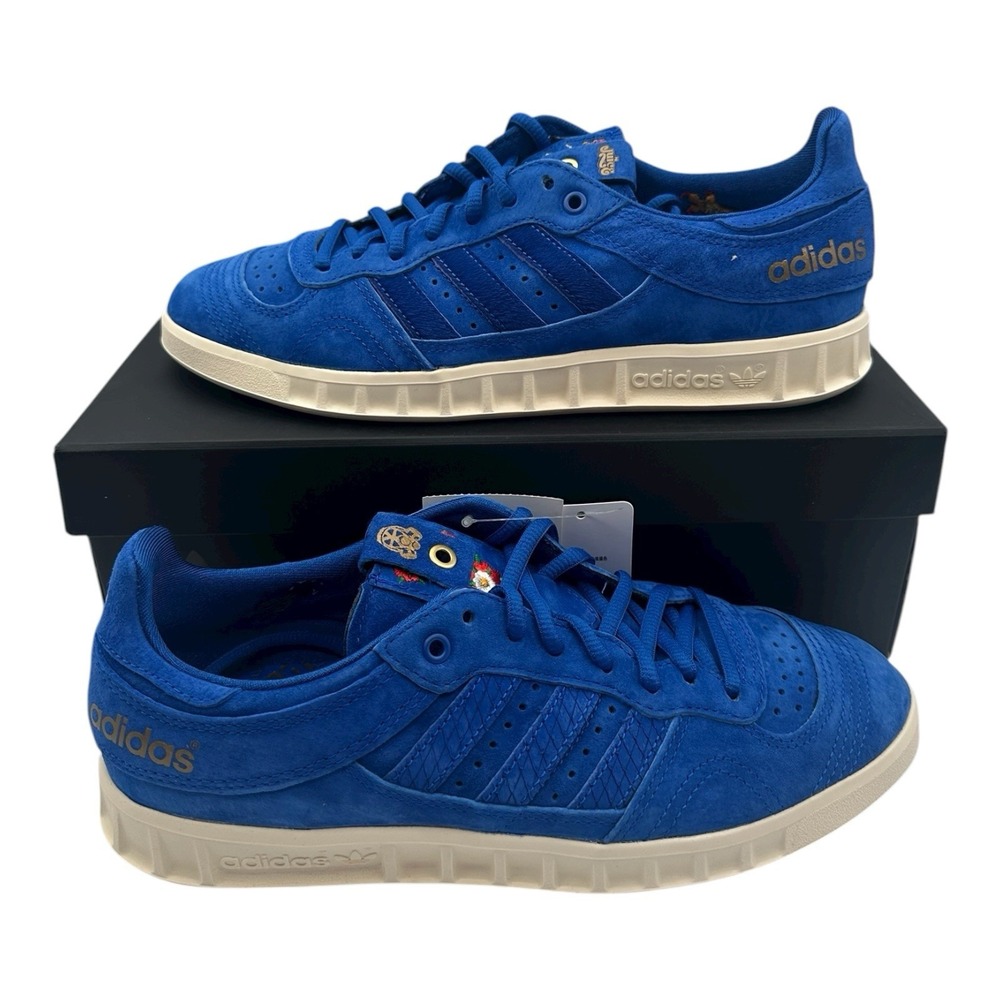 Adidas Consortium x Footpatrol x Juice Handball Top Shoes Mens 8.5 Blue CM7876